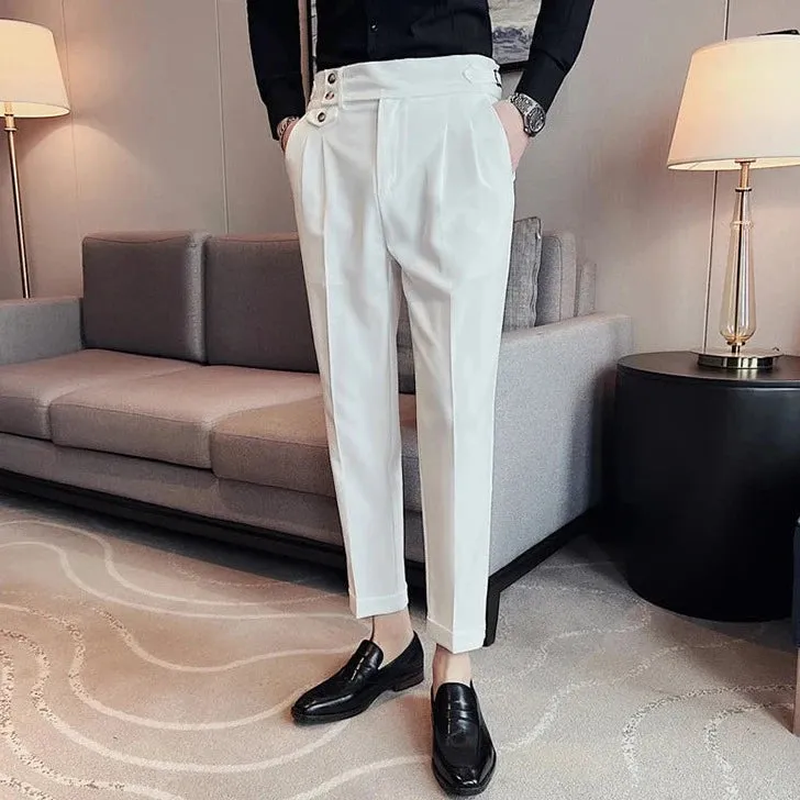 Slim fit suit elegant pants