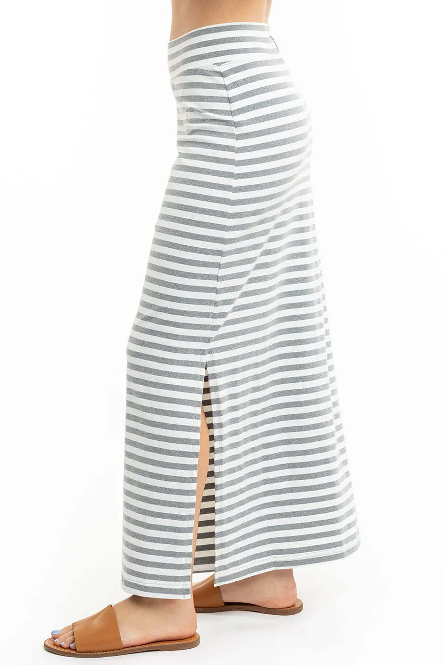 Stripe Straight Skirt