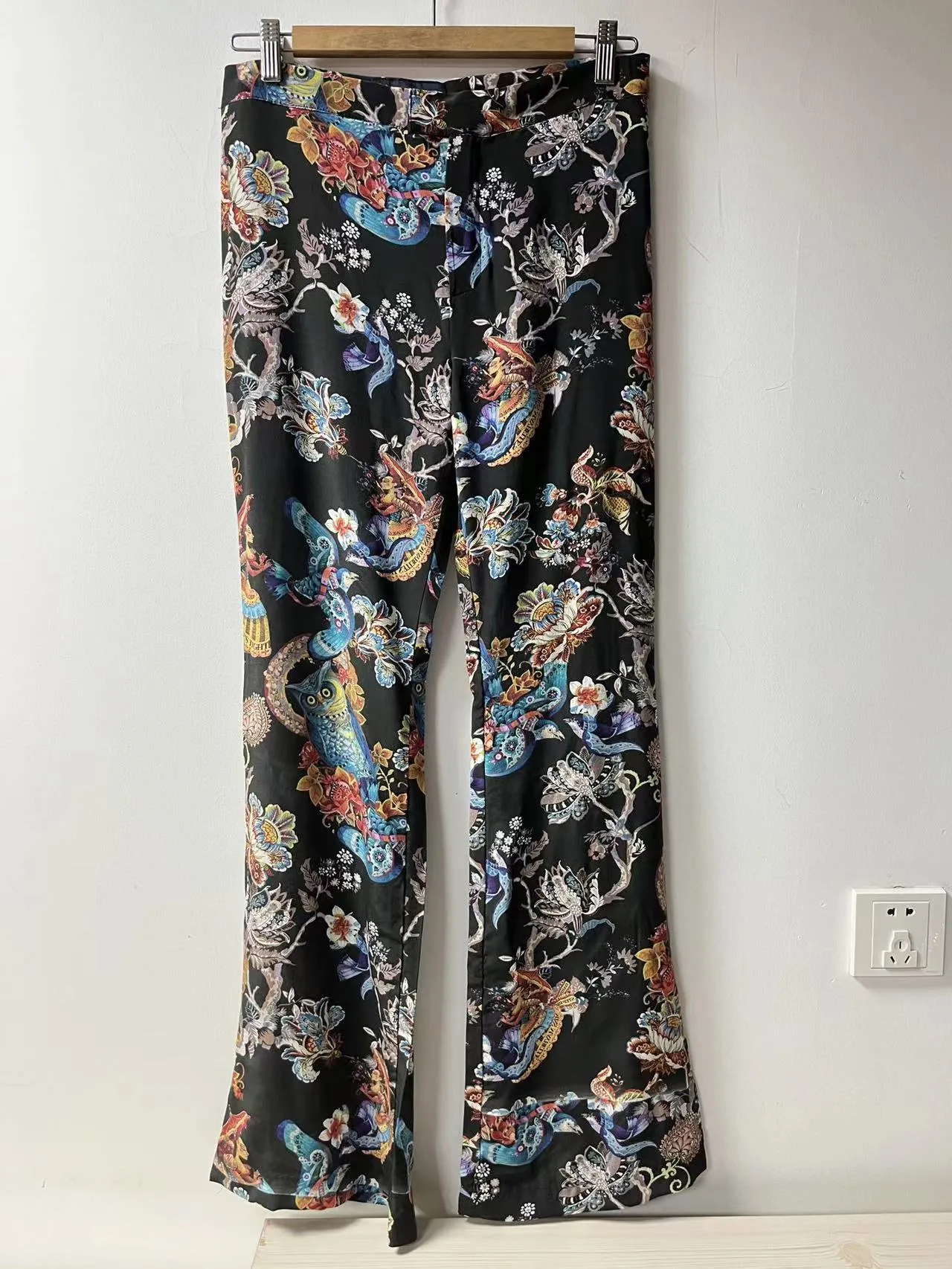 TROUSERS LPRTR2201 in silk fabric- priowl