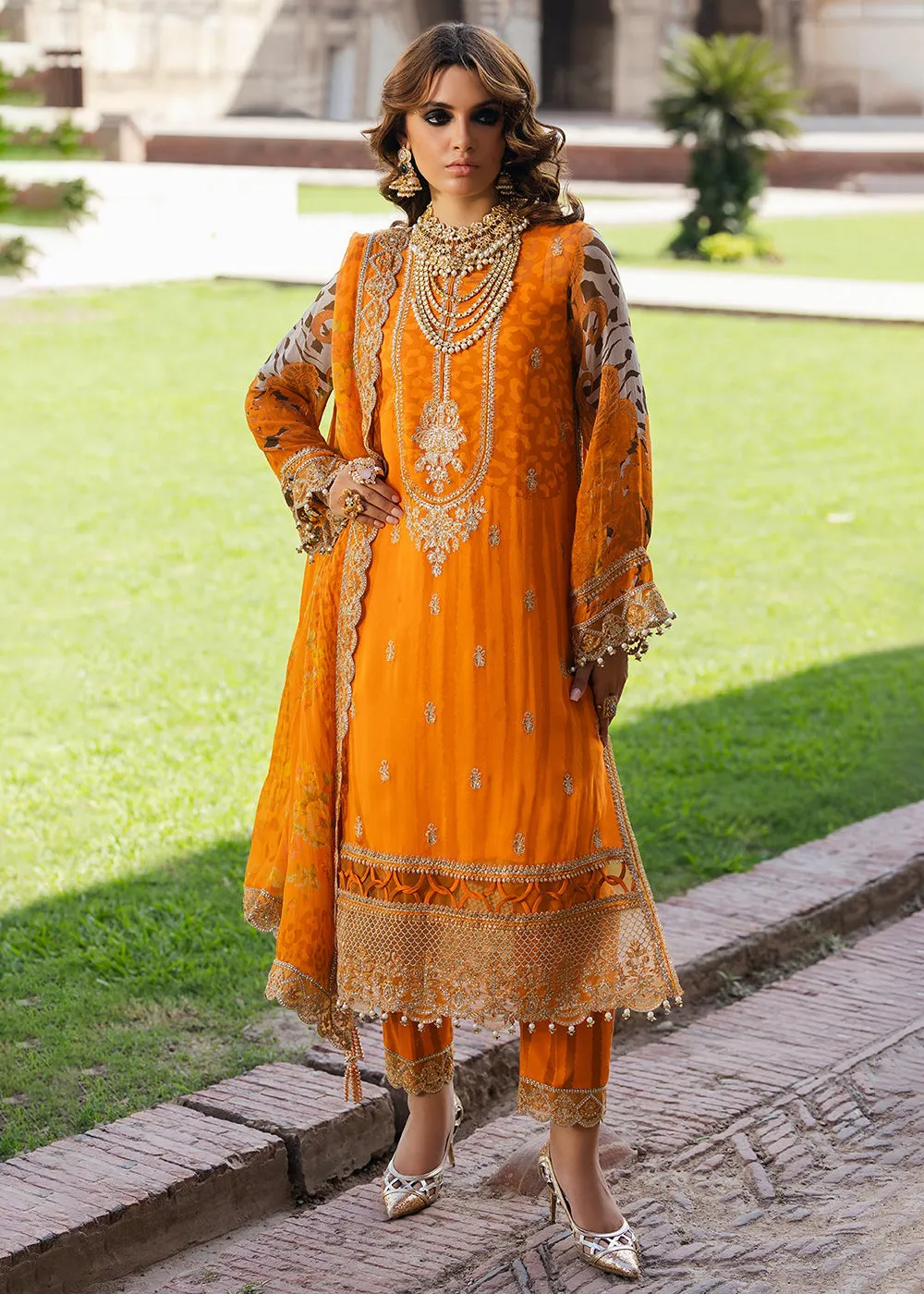 Vasal Luxury Chiffon Collection '24 by Charizma | VSL5-14