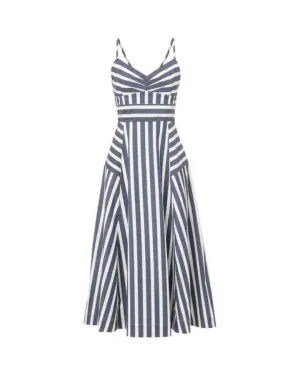 Veronica Beard Blige Stripe Dress