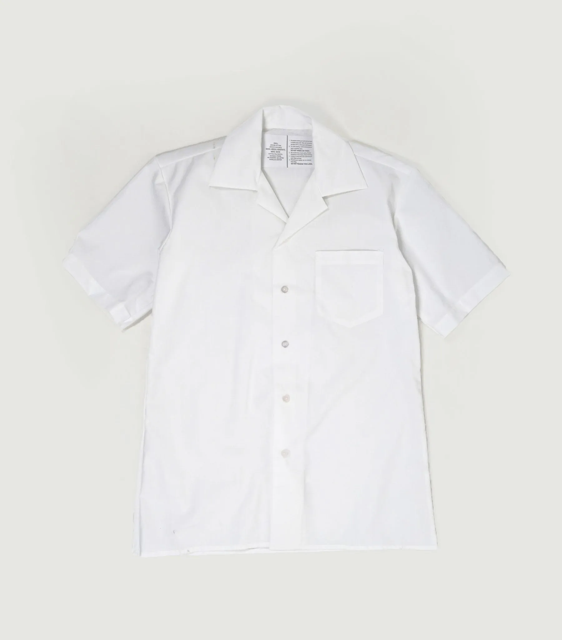 White Open Collar Shirts