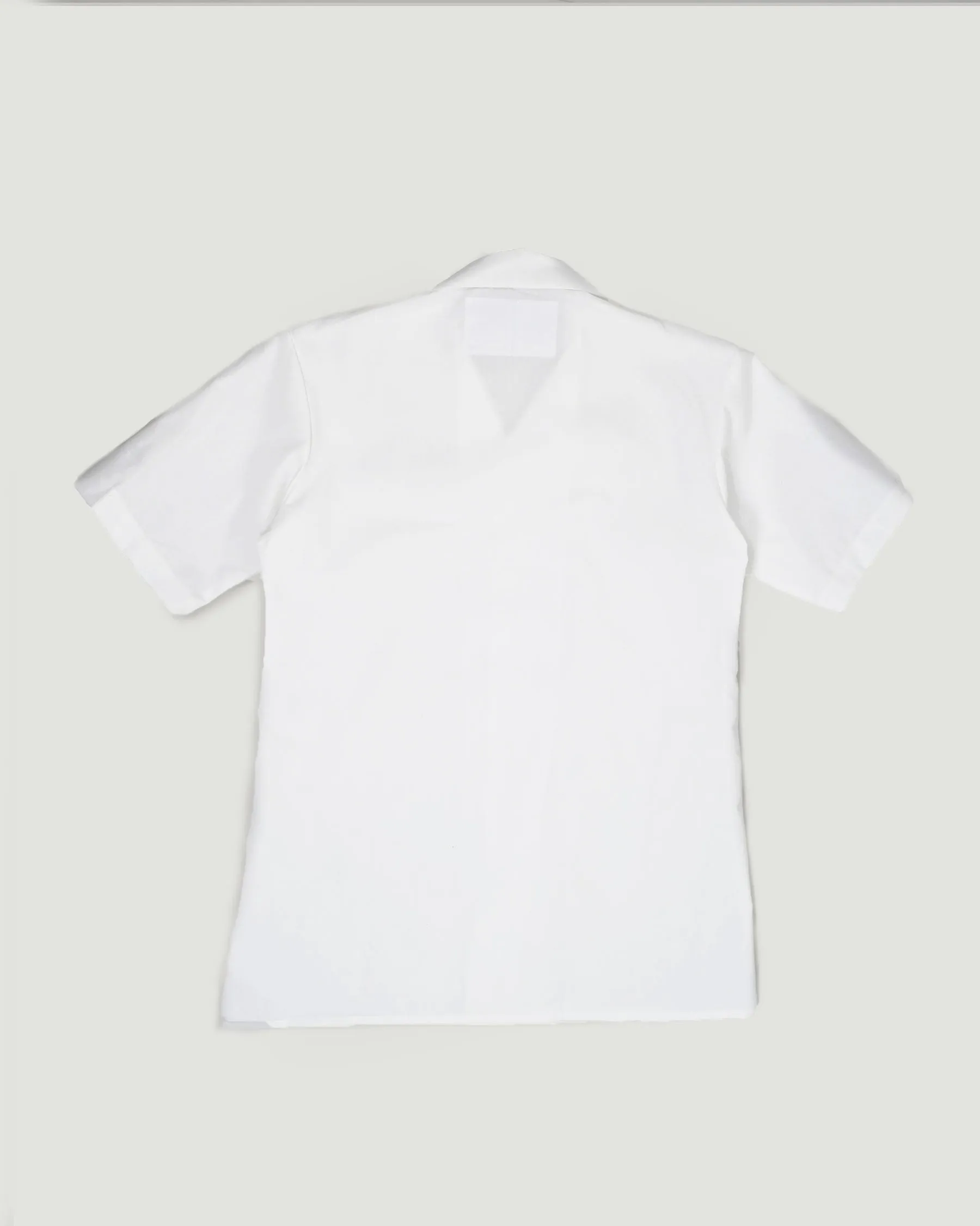 White Open Collar Shirts