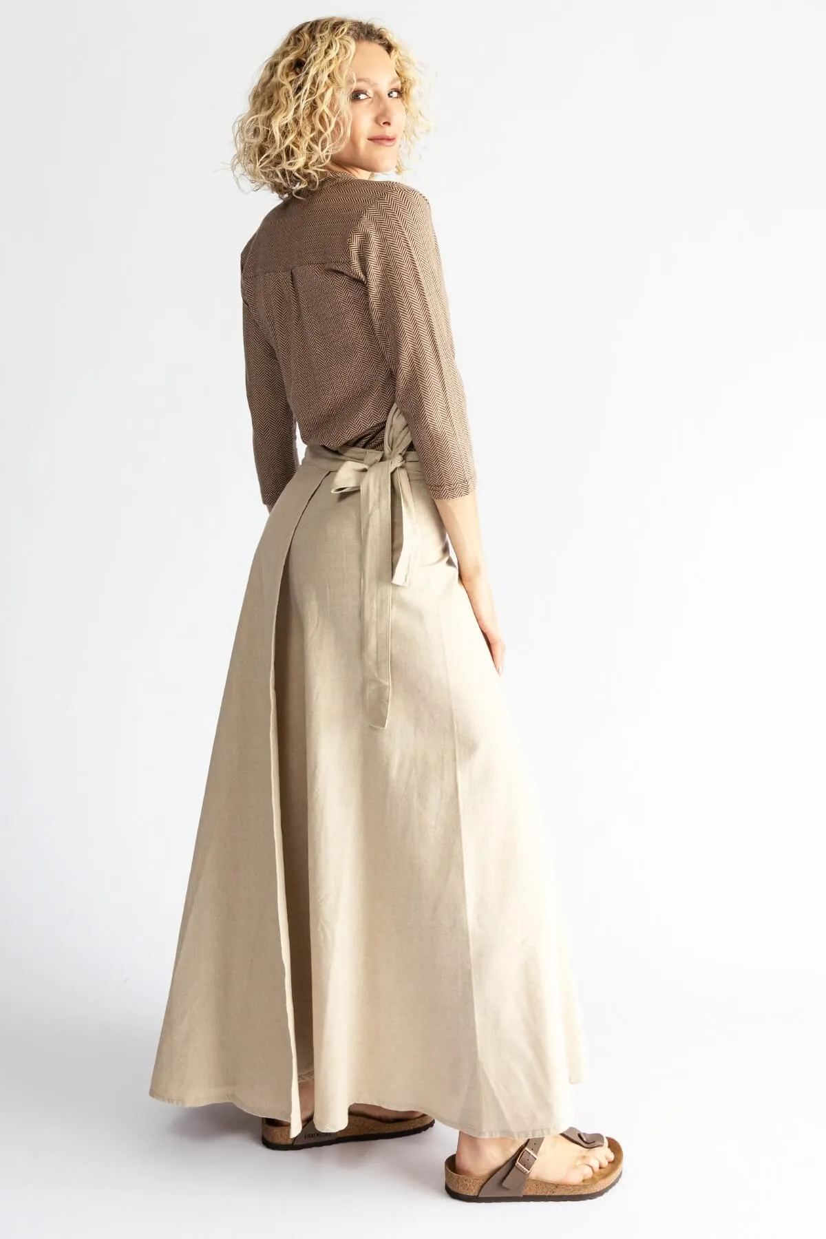 Wrap Skirt - Oatmeal